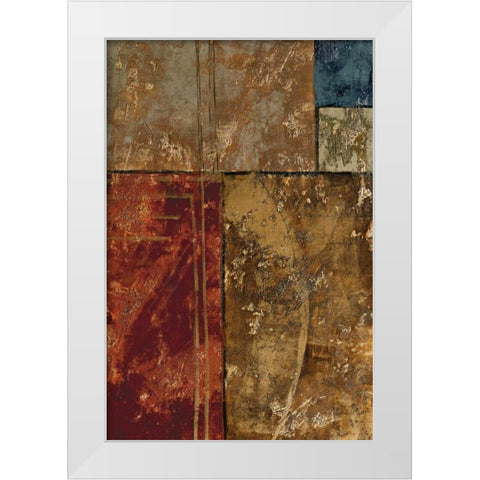 Organic Industries II White Modern Wood Framed Art Print by Kime, John