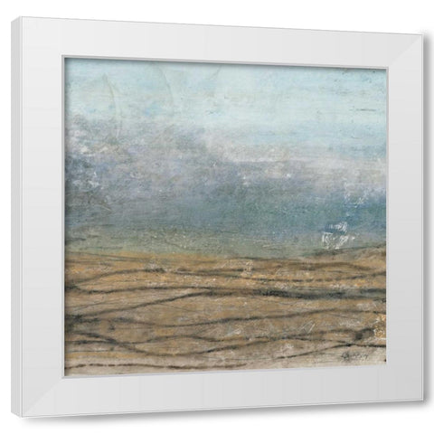 Newport Afternoon I White Modern Wood Framed Art Print by Kime, John