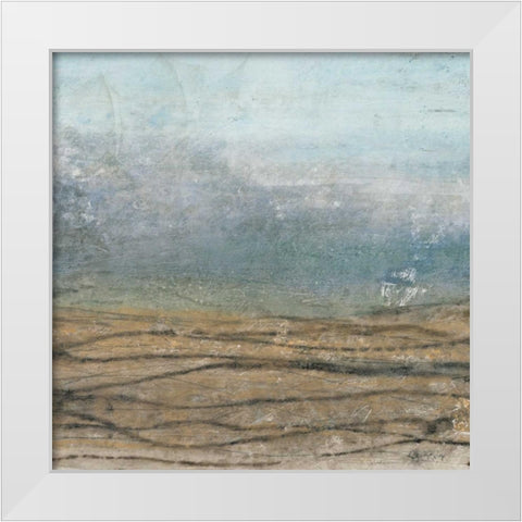 Newport Afternoon I White Modern Wood Framed Art Print by Kime, John