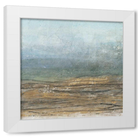 Newport Afternoon II White Modern Wood Framed Art Print by Kime, John