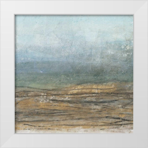 Newport Afternoon II White Modern Wood Framed Art Print by Kime, John