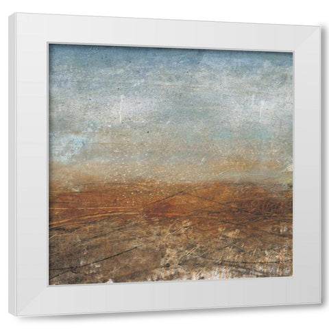 Coastal I White Modern Wood Framed Art Print by Kime, John