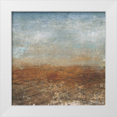 Coastal I White Modern Wood Framed Art Print by Kime, John