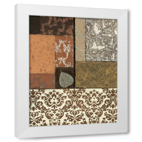 Built by Nature II White Modern Wood Framed Art Print by Kime, John