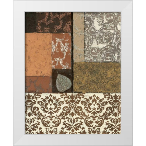 Built by Nature II White Modern Wood Framed Art Print by Kime, John