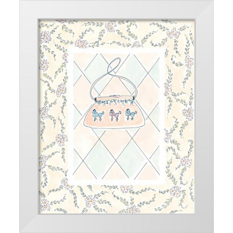 For Any Occasion III White Modern Wood Framed Art Print by Leal, Steve