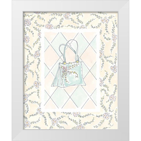 For Any Occasion IV White Modern Wood Framed Art Print by Leal, Steve