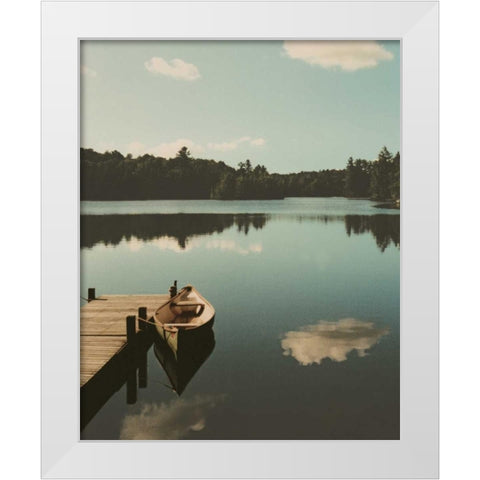 Plenitude I White Modern Wood Framed Art Print by Lestage, Suzanne