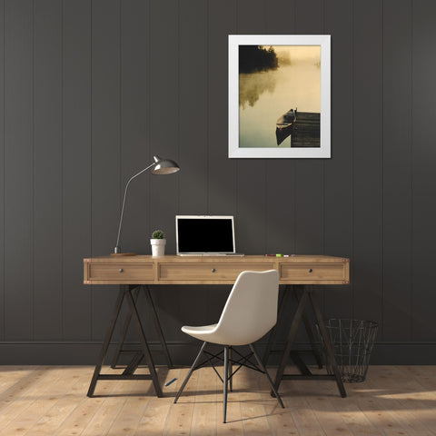 Plenitude II White Modern Wood Framed Art Print by Lestage, Suzanne