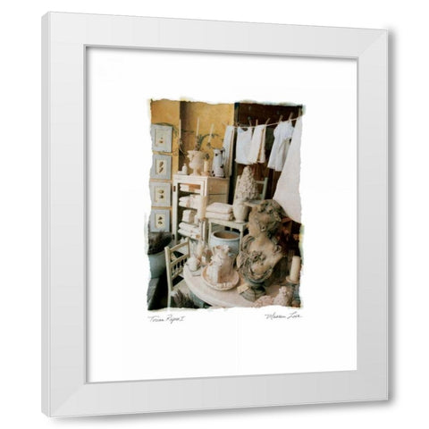 Tuscan Repose I White Modern Wood Framed Art Print by Love, Maureen