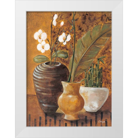 Travel Story II White Modern Wood Framed Art Print by Linza, Loretta