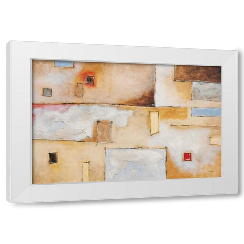 Circuit Breaker I White Modern Wood Framed Art Print by Linza, Loretta