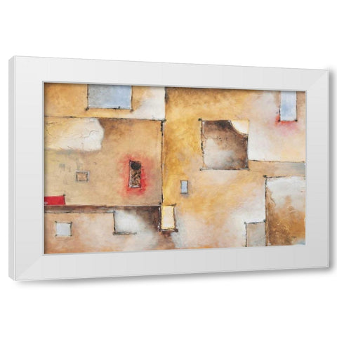 Circuit Breaker II White Modern Wood Framed Art Print by Linza, Loretta