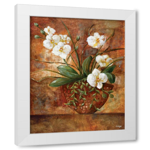 Copper Vessel II White Modern Wood Framed Art Print by Linza, Loretta
