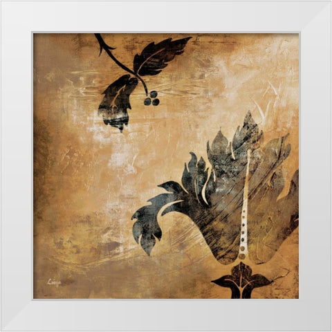 Coromandel II White Modern Wood Framed Art Print by Linza, Loretta