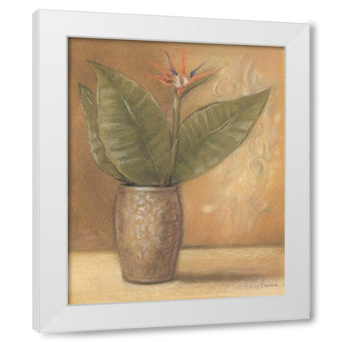 Global Pots II White Modern Wood Framed Art Print by Marque, Lucia