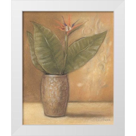 Global Pots II White Modern Wood Framed Art Print by Marque, Lucia