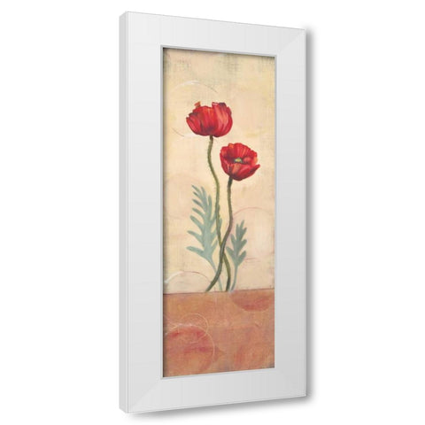 Circular Balance II White Modern Wood Framed Art Print by Marque, Lucia