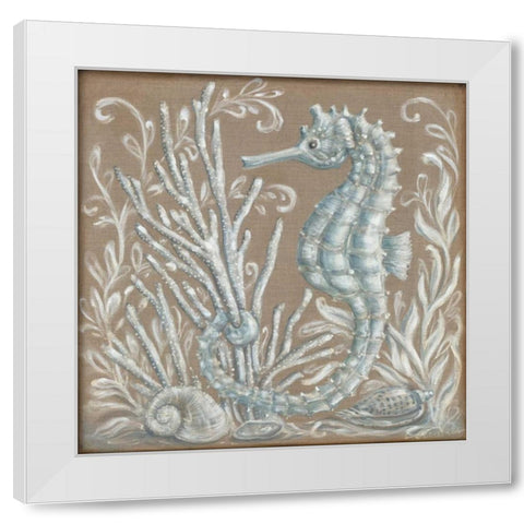 Ocean Wonder II White Modern Wood Framed Art Print by McRostie, Kate