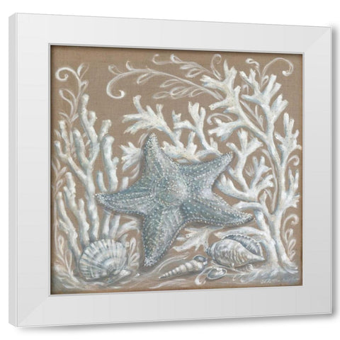 Ocean Wonder IV White Modern Wood Framed Art Print by McRostie, Kate