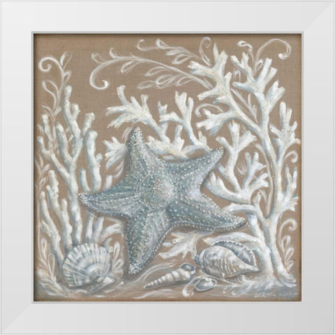 Ocean Wonder IV White Modern Wood Framed Art Print by McRostie, Kate