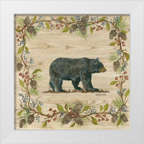 Aspen Woods I White Modern Wood Framed Art Print by McRostie, Kate