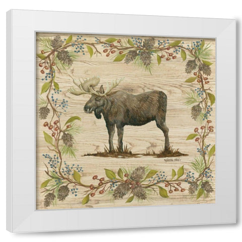 Aspen Woods IV White Modern Wood Framed Art Print by McRostie, Kate