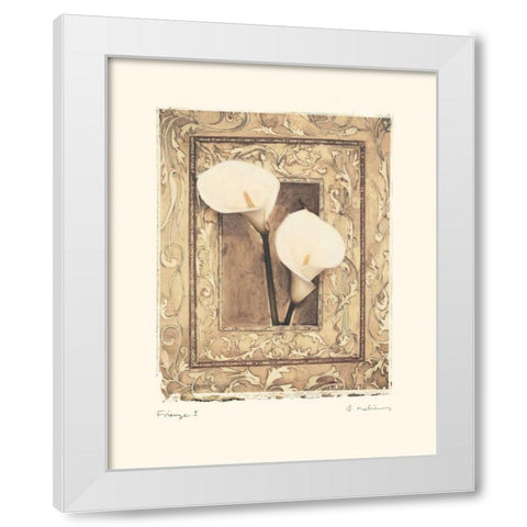 Firenze I White Modern Wood Framed Art Print by Melious, Amy