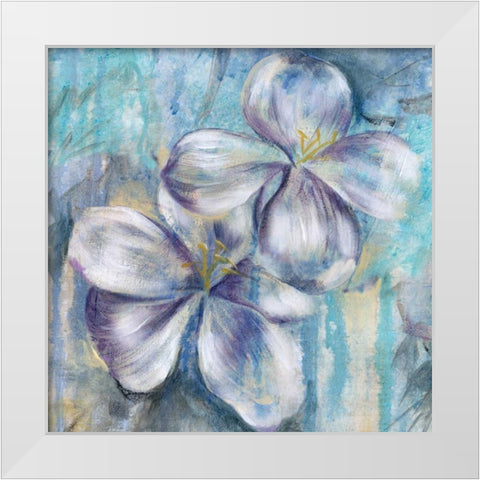 Summer Beauty II White Modern Wood Framed Art Print by Ferry, Margaret