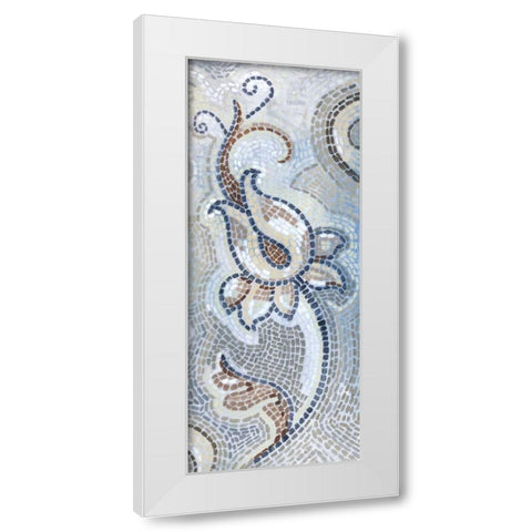 Glitz and Glamour II White Modern Wood Framed Art Print by Ferry, Margaret