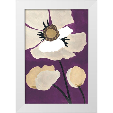 Ultraviolet Pop I White Modern Wood Framed Art Print by Ferry, Margaret
