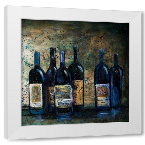 All my Favorites II White Modern Wood Framed Art Print by Monahan, Jodi