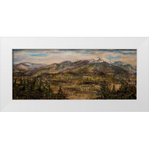 Bitterroot Valley II White Modern Wood Framed Art Print by Monahan, Jodi