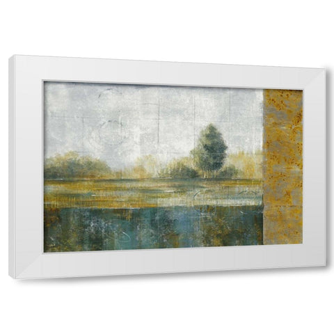 Stormy Weather II White Modern Wood Framed Art Print by Martin, Cheryl