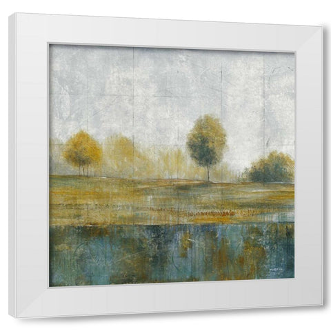 Stormy Weather III White Modern Wood Framed Art Print by Martin, Cheryl