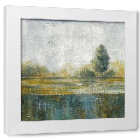 Stormy Weather IV White Modern Wood Framed Art Print by Martin, Cheryl