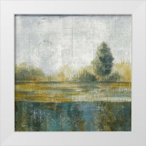Stormy Weather IV White Modern Wood Framed Art Print by Martin, Cheryl
