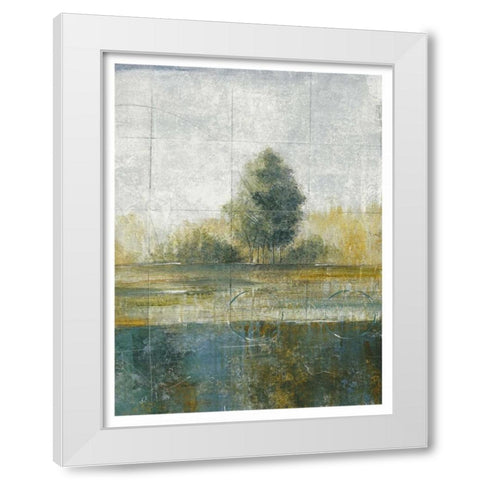 Stormy Weather VI White Modern Wood Framed Art Print by Martin, Cheryl
