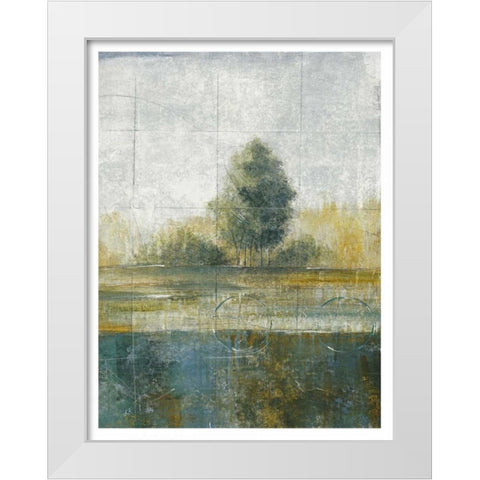Stormy Weather VI White Modern Wood Framed Art Print by Martin, Cheryl
