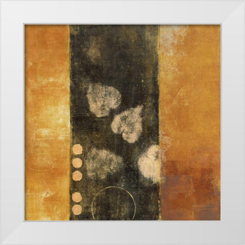 Interconnection I White Modern Wood Framed Art Print by Martin, Cheryl
