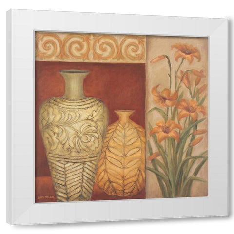 Neo Vintage II White Modern Wood Framed Art Print by Misa, Eva