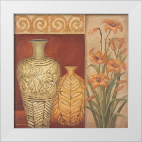 Neo Vintage II White Modern Wood Framed Art Print by Misa, Eva