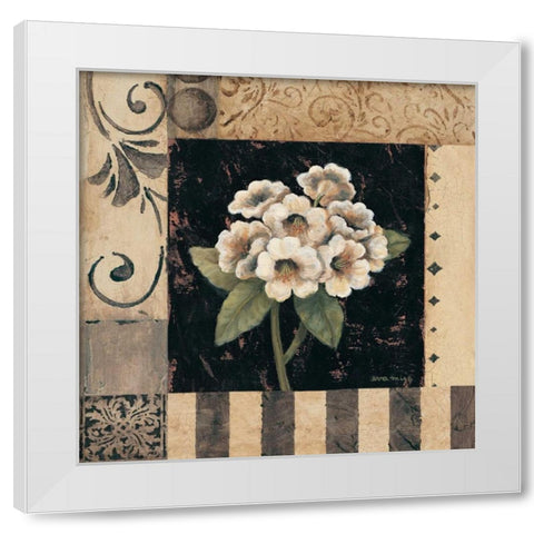 Victorian Summer III White Modern Wood Framed Art Print by Misa, Eva