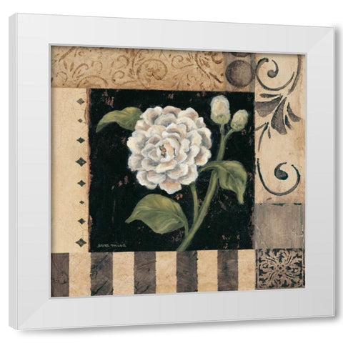 Victorian Summer IV White Modern Wood Framed Art Print by Misa, Eva