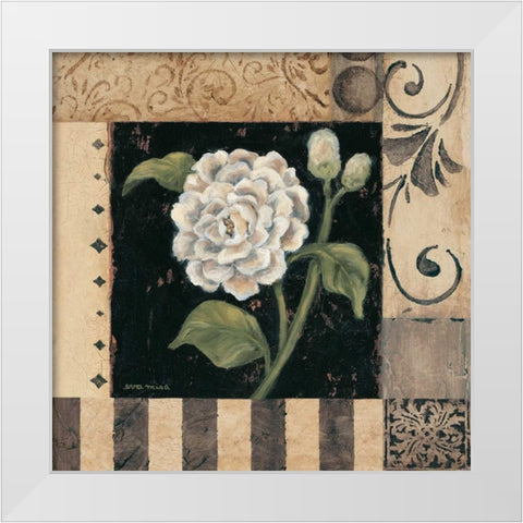 Victorian Summer IV White Modern Wood Framed Art Print by Misa, Eva