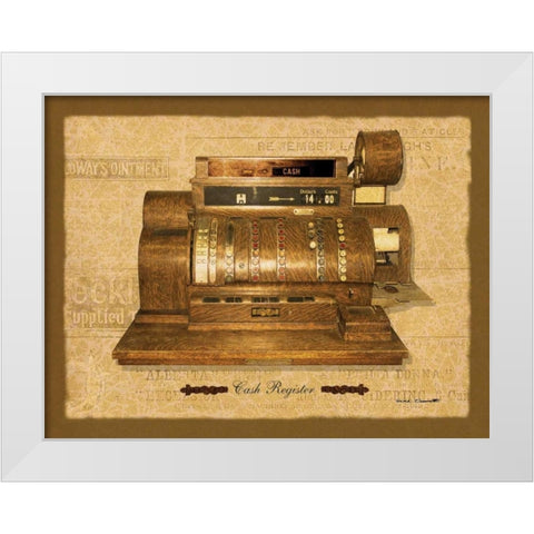 General Store I White Modern Wood Framed Art Print by Ouimette, Gene