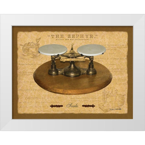 General Store III White Modern Wood Framed Art Print by Ouimette, Gene