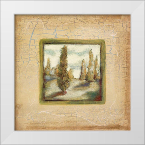 Summer Light I White Modern Wood Framed Art Print by Osborne, Susan