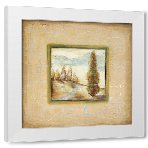 Summer Light II White Modern Wood Framed Art Print by Osborne, Susan