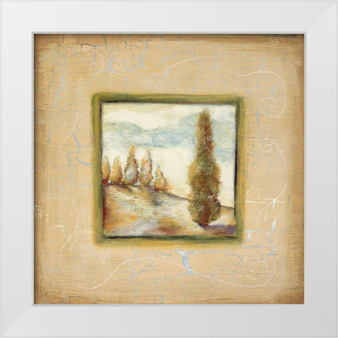 Summer Light II White Modern Wood Framed Art Print by Osborne, Susan